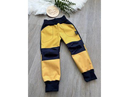 Softshellové kalhoty JARNÍ (celoroční), vel. 92/98