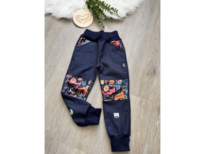 Softshellové kalhoty JARNÍ (celoroční), vel. 98/104