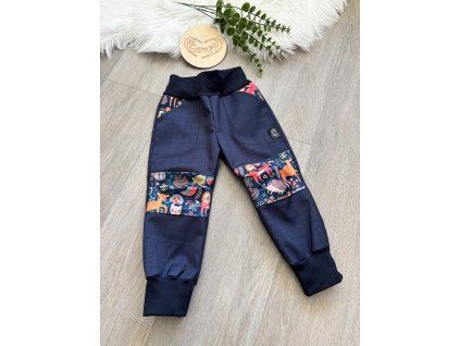 Softshellové kalhoty JARNÍ (celoroční), vel. 86/92