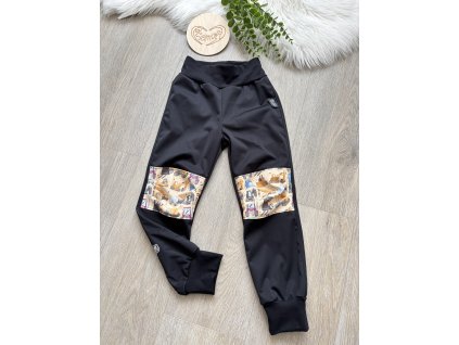 Letní/tenké softshellové kalhoty, vel 80 - 158