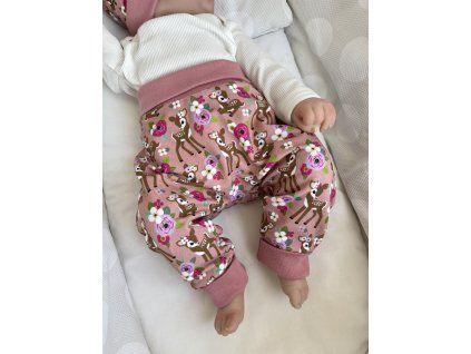 Baby tepláčky, vel. 68 (cca 3 - 6 měs.)
