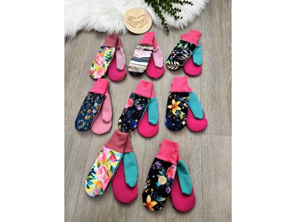 Softshellové rukavice, vel. 4-6 let