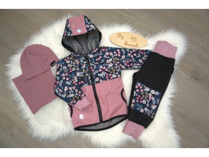 Softshellová bunda, vel. 80-158- VARIANTY