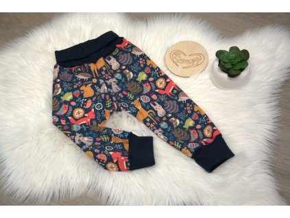Softshellové kalhoty Basic s fleesem ZVÍŘÁTKA (zateplené)