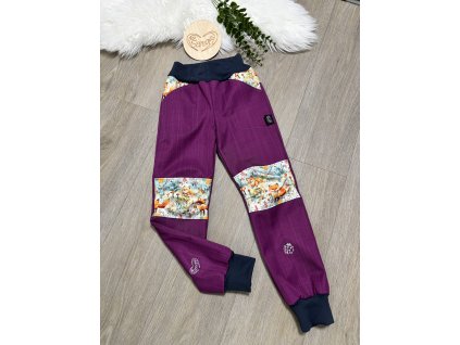 Softshellové kalhoty JARNÍ (celoroční), vel. 122/128 a 128/134