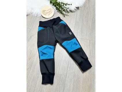 Softshellové kalhoty JARNÍ (celoroční), vel.80/86