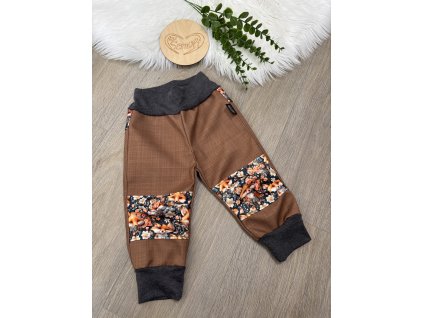 Softshellové kalhoty JARNÍ (celoroční), vel.74/80 a 80/86