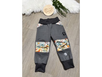 Softshellové kalhoty JARNÍ (celoroční), vel.80/86