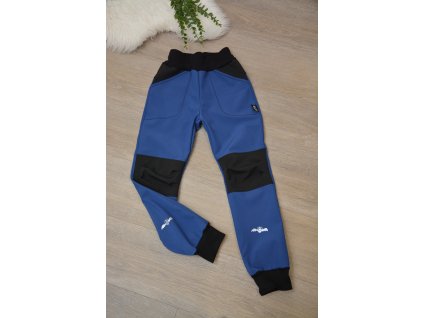 Softshellové kalhoty s fleesem (zateplené), vel. 128/134