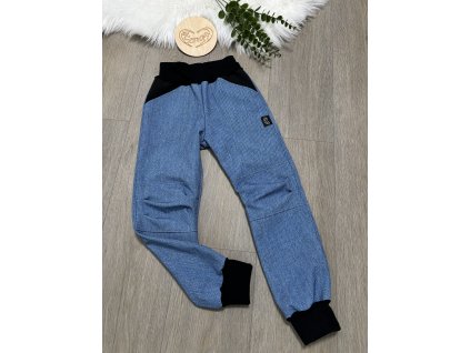 Softshellové kalhoty S FLEESEM (zateplené), vel. 116/122