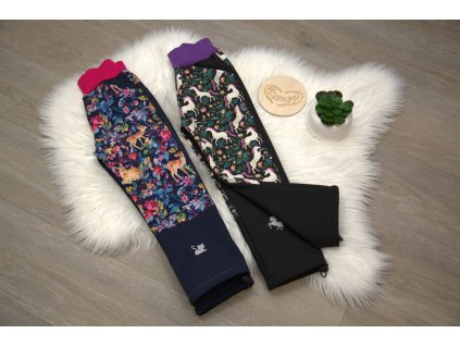 Softshellové kalhoty s fleesem (zateplené), vel. 116