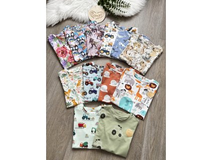 Triko oversized - vel. 86 - 158