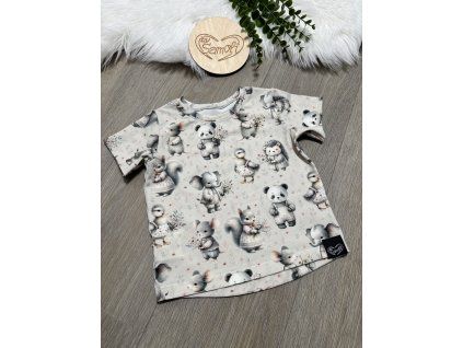 Triko oversized - vel. 86 - 158