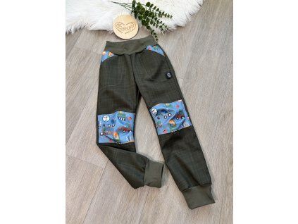 Softshellové kalhoty JARNÍ (celoroční), vel. 116/122