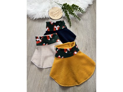 Teplý rozepínací nákrčník, vel. 1-8 let