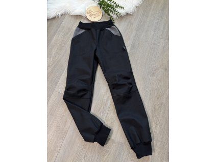 Softshellové kalhoty JARNÍ (celoroční), vel. 140/146, 146/152 a 152/158