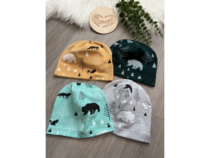 JEDNOVRSTVÁ čepice classic, vel. 44-54