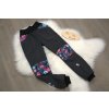 Jarní softshellové kalhoty Comfort KVĚTINY