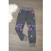 Jarní softshellové kalhoty Comfort KVĚTINY